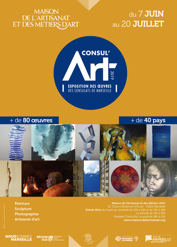 Consul’Art Exhibition – From June 7th to July 20th, 2019 – Jessy Catharina